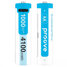 Аккумуляторные батарейки Proove Compact Energy Pro AA 2 pcs 4100mWh, White