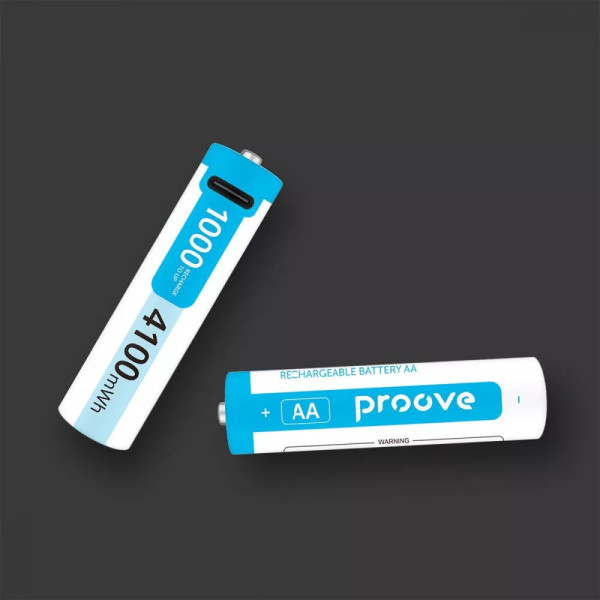 Аккумуляторные батарейки Proove Compact Energy Pro AA 2 pcs 4100mWh, White