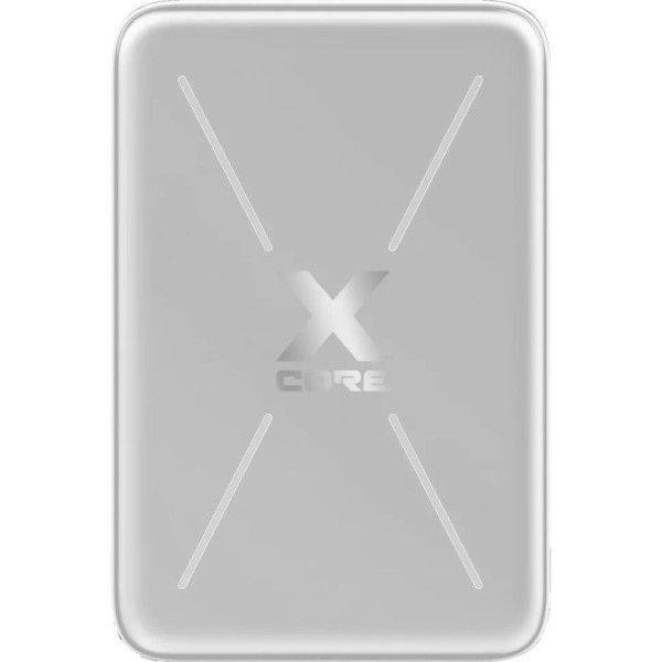 Внешний аккумулятор (павербанк) Proove X-Core 20W 5000mAh, Silver/White (PNXC20010006)