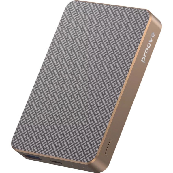 Внешний аккумулятор (павербанк) Proove Carbon Slim 22.5W 10000mAh, Sunflare (PBCS22110050)