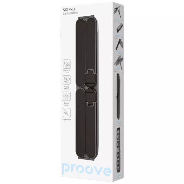 Подставка для ноутбука Proove Ski Pro, Silver (LSSP00212004)