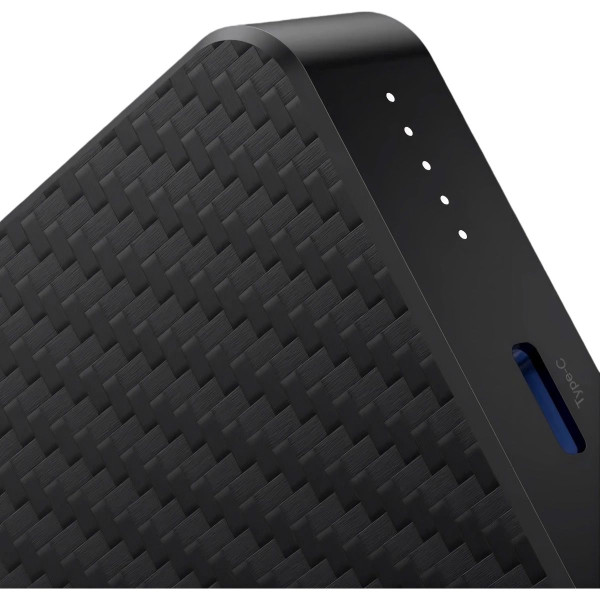 Внешний аккумулятор (павербанк) Proove Carbon Slim 22.5W 10000mAh, Black (PBCS22110001)