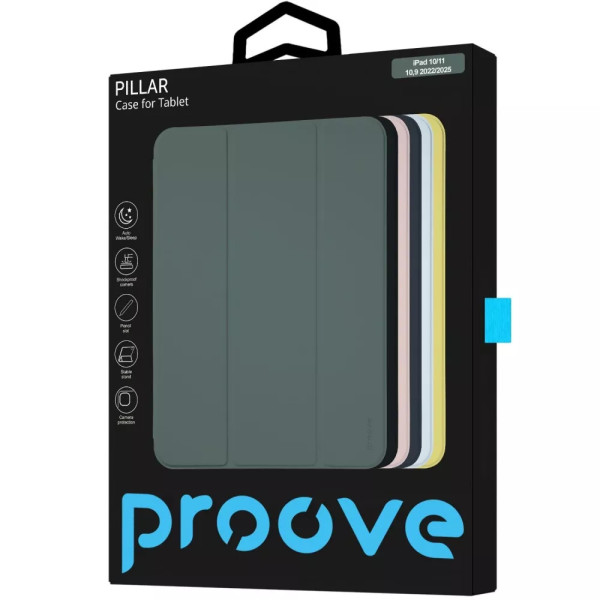 Чехол-книжка Proove Pillar Case iPad 10,9/11(A16) Green