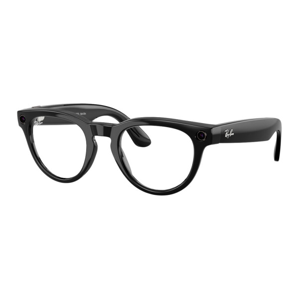 Смарт-очки Ray-Ban Meta Headliner Gen 2 Low Bridge Fit - Shiny Black Frame with Clear/Sapphire Transitions Lenses (RW4013F 601/MF51)