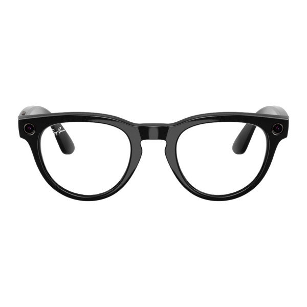 Смарт-очки Ray-Ban Meta Headliner Gen 2 Low Bridge Fit - Shiny Black Frame with Clear/Sapphire Transitions Lenses (RW4013F 601/MF51)