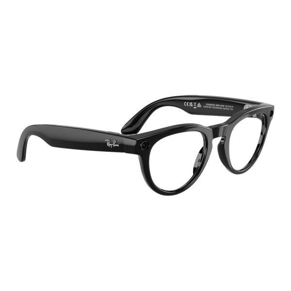 Смарт-очки Ray-Ban Meta Headliner Gen 2 Low Bridge Fit - Shiny Black Frame with Clear/Sapphire Transitions Lenses (RW4013F 601/MF51)
