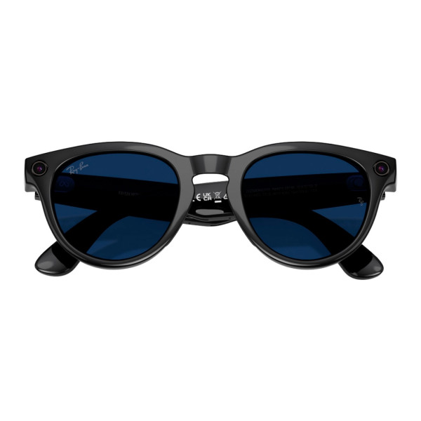 Смарт-очки Ray-Ban Meta Headliner Gen 2 Low Bridge Fit - Shiny Black Frame with Clear/Sapphire Transitions Lenses (RW4013F 601/MF51)