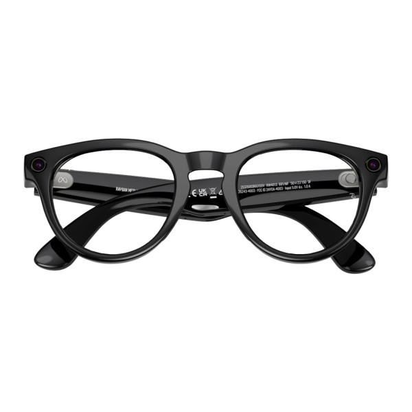 Смарт-очки Ray-Ban Meta Headliner Gen 2 Low Bridge Fit - Shiny Black Frame with Clear/Sapphire Transitions Lenses (RW4013F 601/MF51)