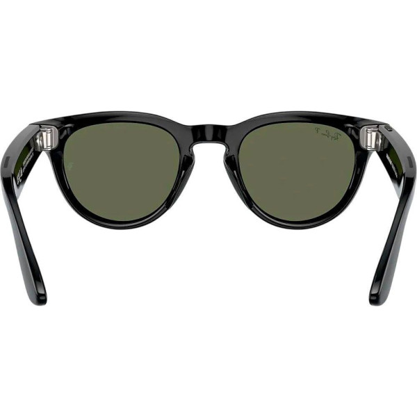 Смарт-очки Ray-Ban Meta Headliner Gen 2 Low Bridge Fit Standard Shiny Black Frame/G-15 GreenLenses (RW4013F 601/71 51-23)