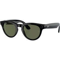 Смарт-очки Ray-Ban Meta Headliner Gen 2 Low Bridge Fit Standard Shiny Black Frame/G-15 GreenLenses (RW4013F 601/71 51-23)