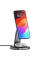 Беспроводная зарядка Satechi 2-in-1 Foldable Qi2 Wireless Charging Stand Space Gray (ST-Q21FM)