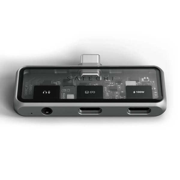 Адаптер Satechi Mobile XR Hub with Audio Space Grey (ST-HXRAJM)