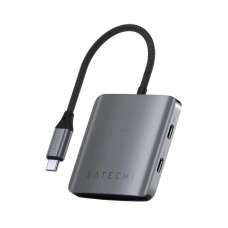 Мультипортовой адаптер Satechi 4-Port USB-C Hub with PD Space Grey (ST-H4CPDM)