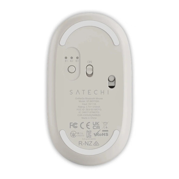 Беспроводная компьютерная мышь Satechi OntheGo Bluetooth Mouse Sand (ST-MOTGW)