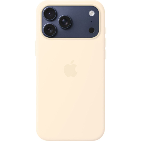 Чехол для смартфона Apple Silicone Case with MagSafe + Sensor Button for iPhone 17 Pro Max, Vanilla (HC)
