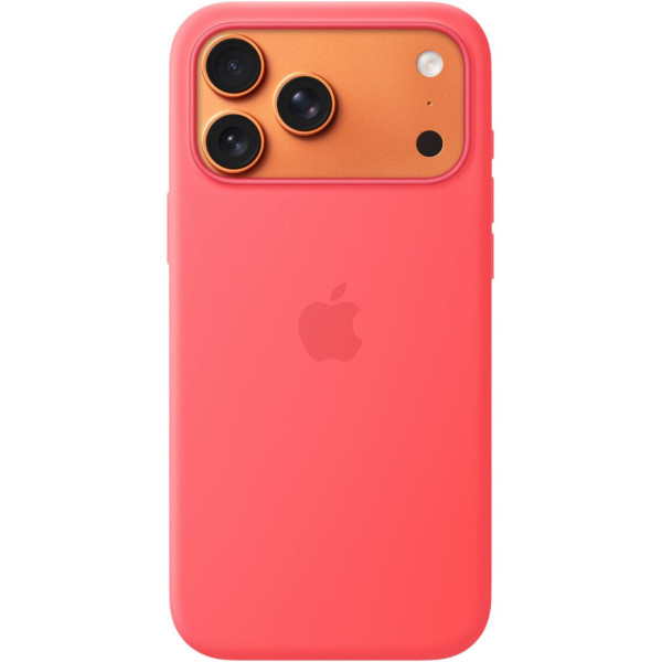 Чехол для смартфона Apple Silicone Case with MagSafe + Sensor Button for iPhone 17 Pro, Guava (HC)