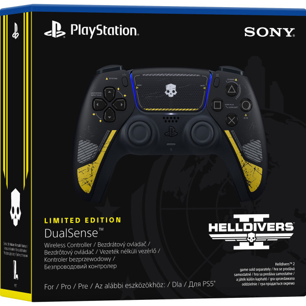 Беспроводной джойстик, геймпад Sony DualSense Helldivers 2 Limited Edition (1000047305)