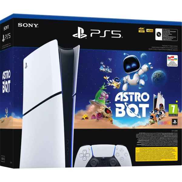 Стационарная игровая приставка Sony PlayStation 5 Slim Digital Edition Astro Bot Bundle (1000044336)