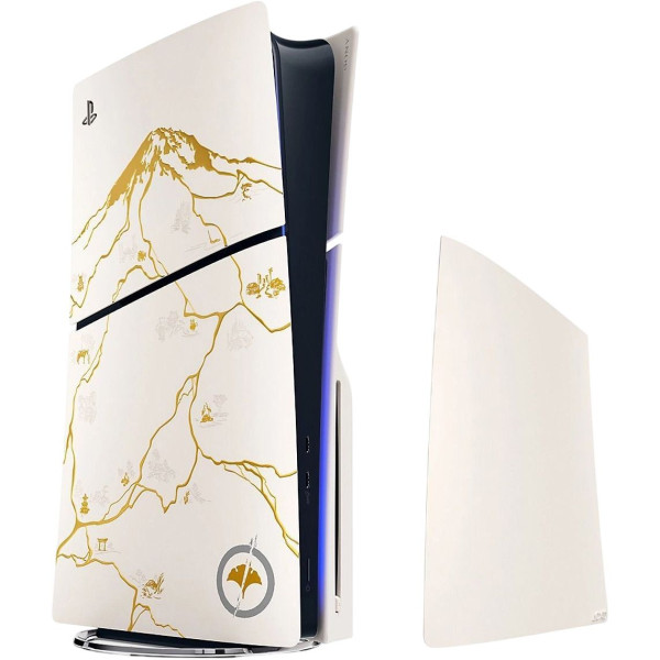 Стаціонарна ігрова приставка PlayStation 5 (PS5) Slim Blu-ray Ghost of Yotei Limited Edition