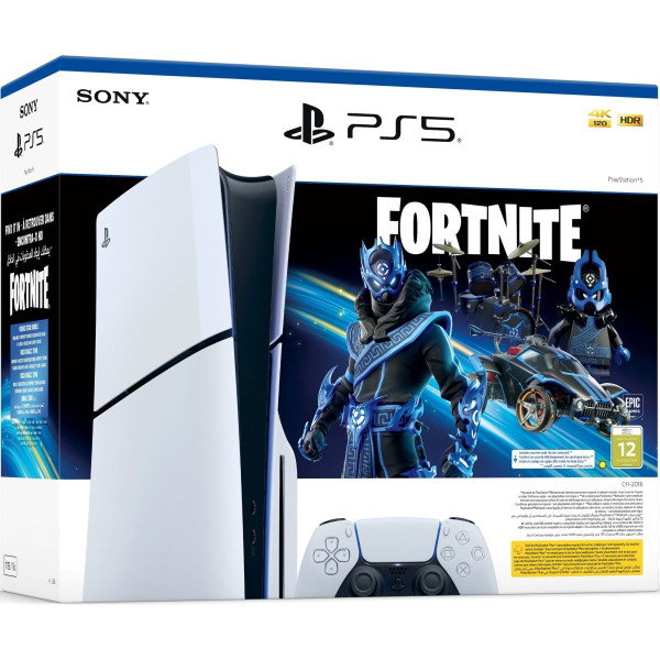 Стационарная игровая приставка Sony PlayStation 5 Slim 1TB Fortnite Cobalt Star Bundle (1000045165)