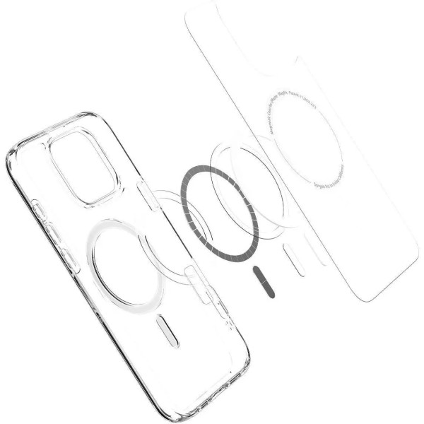Чехол для смартфона Spigen Ultra Hybrid MAG MagSafe for iPhone 16 Pro Max, White (ACS07998)