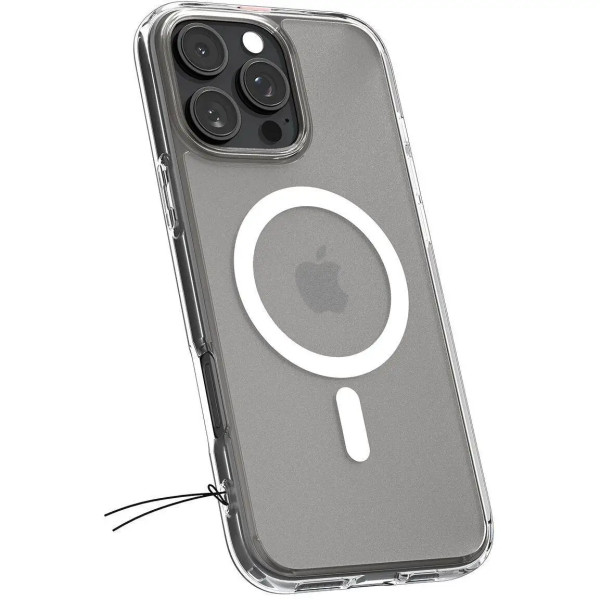 Чехол для смартфона Spigen Ultra Hybrid MAG MagSafe for iPhone 16 Pro Max, White (ACS07998)