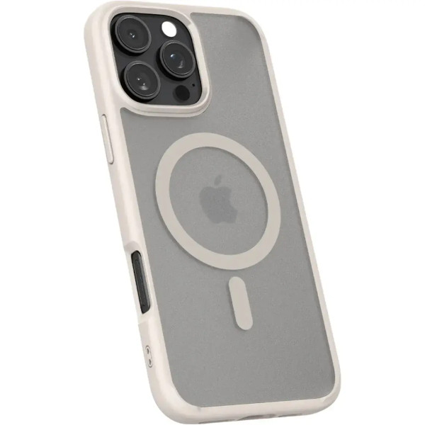 Чехол для смартфона Spigen Ultra Hybrid Mag for iPhone 16 Pro Max, Frost Natural Titanium (ACS08382)