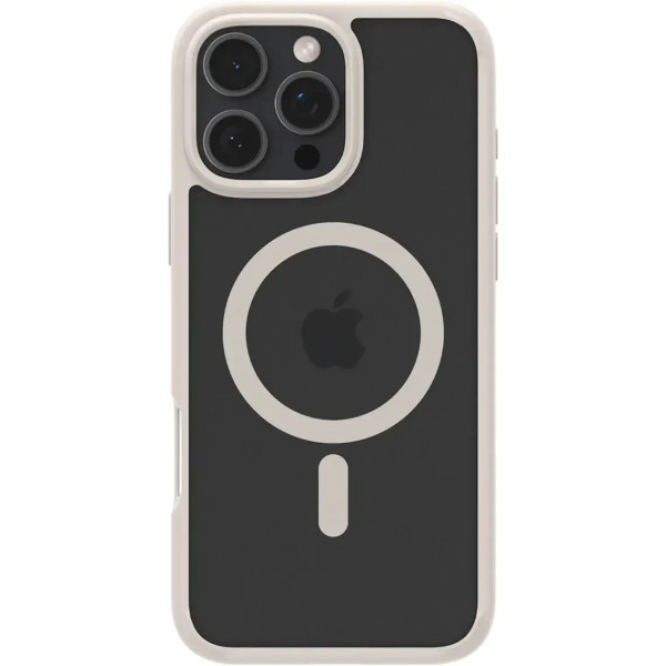 Чехол для смартфона Spigen Ultra Hybrid Mag for iPhone 16 Pro Max, Frost Natural Titanium (ACS08382)