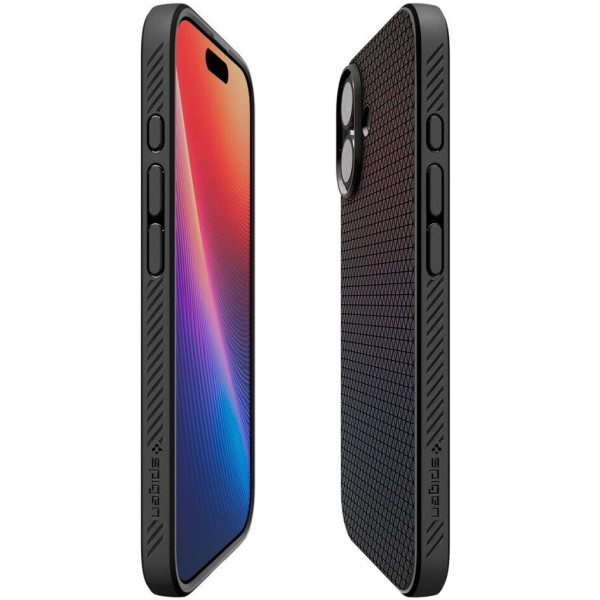 Чехол для смартфона Spigen Liquid Air Case for iPhone 17, Black (ACS10369)