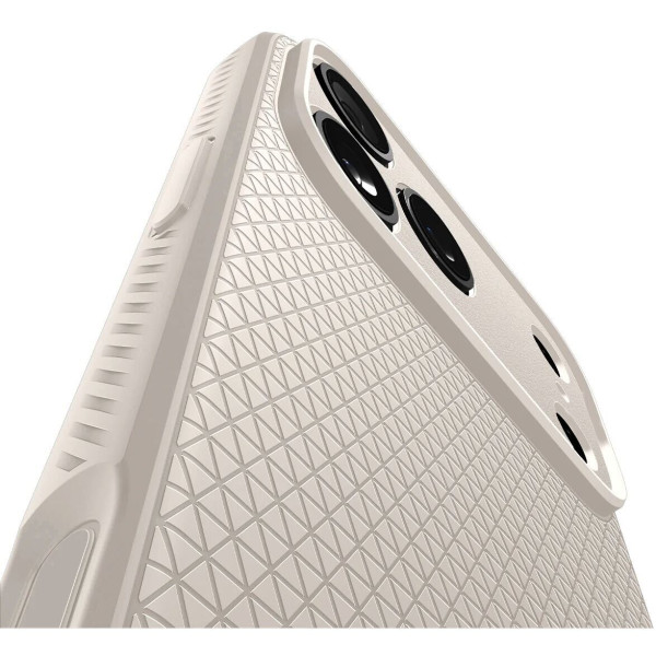 Чехол для смартфона Spigen Liquid Air Case for iPhone 17 Pro Max, Natural Titanium (ACS10268)