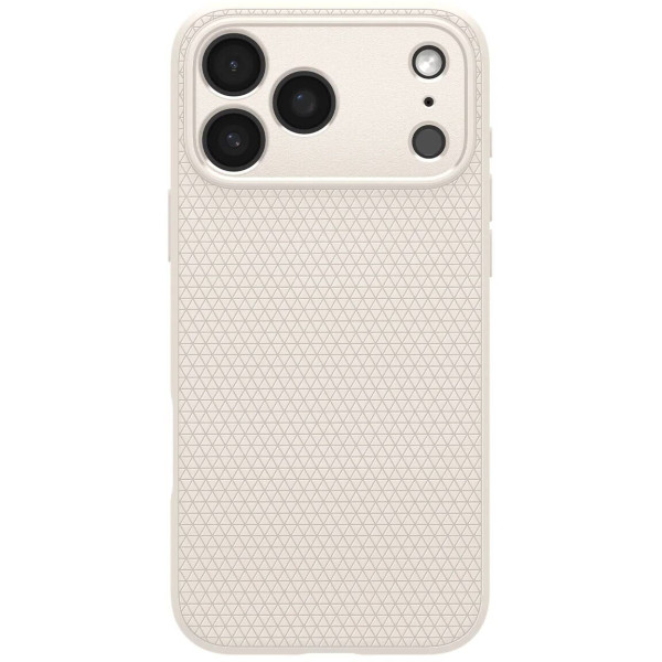 Чехол для смартфона Spigen Liquid Air Case for iPhone 17 Pro Max, Natural Titanium (ACS10268)
