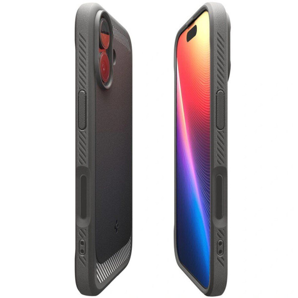 Чехол для смартфона Spigen Rugged Armor MAG Case for iPhone 17, Grey (ACS10368)