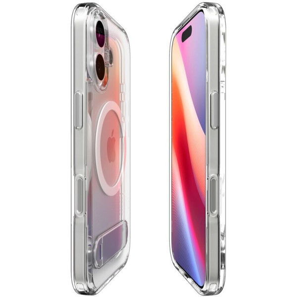 Чехол для смартфона Spigen Ultra Hybrid S MagSafe for iPhone 17, Clear White (ACS09981)