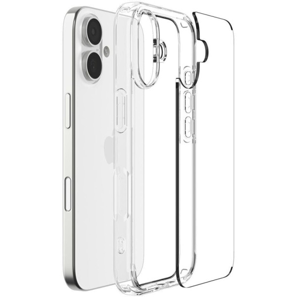 Чехол для смартфона Spigen Ultra Hybrid Case for iPhone 17, Crystal Clear (ACS10376)