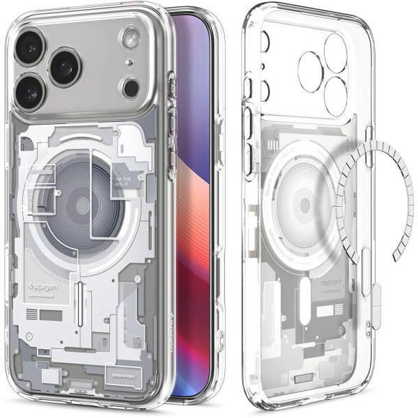 Чехол для смартфона Spigen ZERO One for iPhone 17 Pro, White (ACS10351)