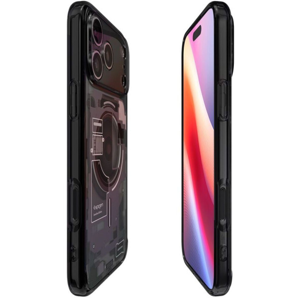 Чехол для смартфона Spigen ZERO One for iPhone 17 Pro Max, Black (ACS10289)