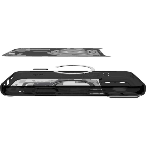Чехол для смартфона Spigen ZERO One for iPhone 17 Pro Max, Black (ACS10289)