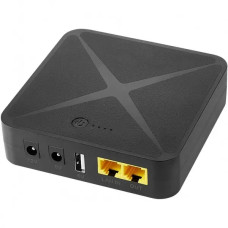 Источник бесперебойного питания ИБП Sunrex WIFI UPS POE02 8000mAh 24W, Black