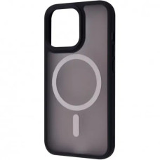 Чохол-накладка WAVE Matte Colorful Case with MagSafe for iPhone 14 Plus/15 Plus, Black