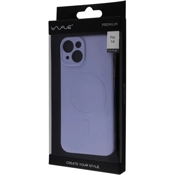 Чехол-накладка WAVE Colorful Case with MagSafe for iPhone 14 Light Purple чехол для айфон 14