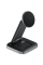 Беспроводная зарядка Satechi 3-in-1 Foldable Qi2 Wireless Charging Stand, Space Gray (ST-Q31FM-EA)