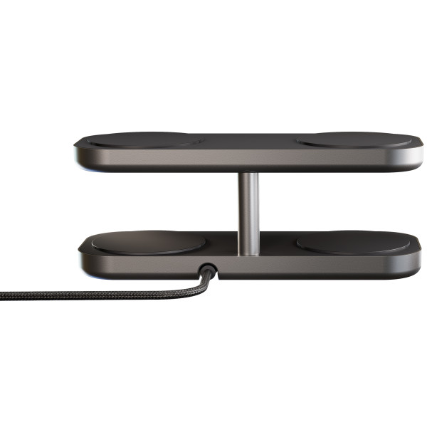 Беспроводная зарядка Zens Quattro Wireless Charger Pro 4 Black (ZEQC01B/00)