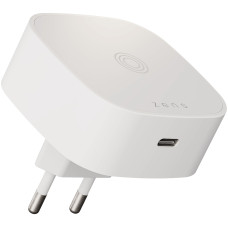 Адаптер беспроводной зарядки Zens Wireless Charging Adapter White (ZESC18W/00)