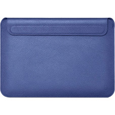 Чехол WIWU Skin Pro Geniunie Lether Sleeve Series for MacBook Air 13 M2 [2022], Blue