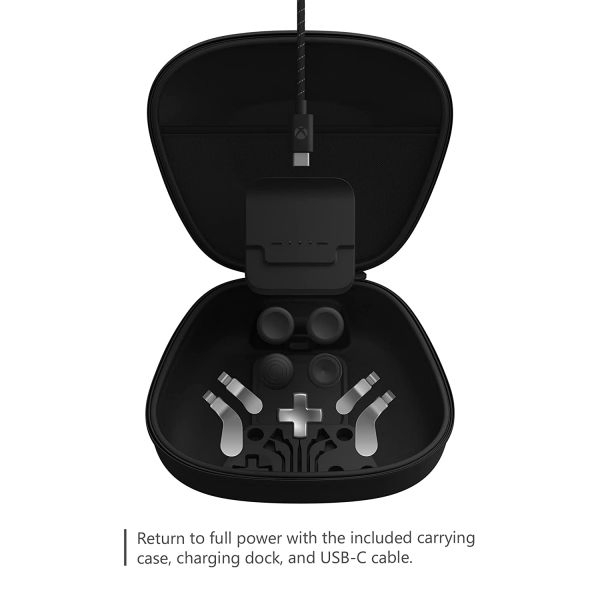 Набор аксессуаров для геймпада Microsoft Xbox Series Complete Component Pack Black (4Z1-00002)