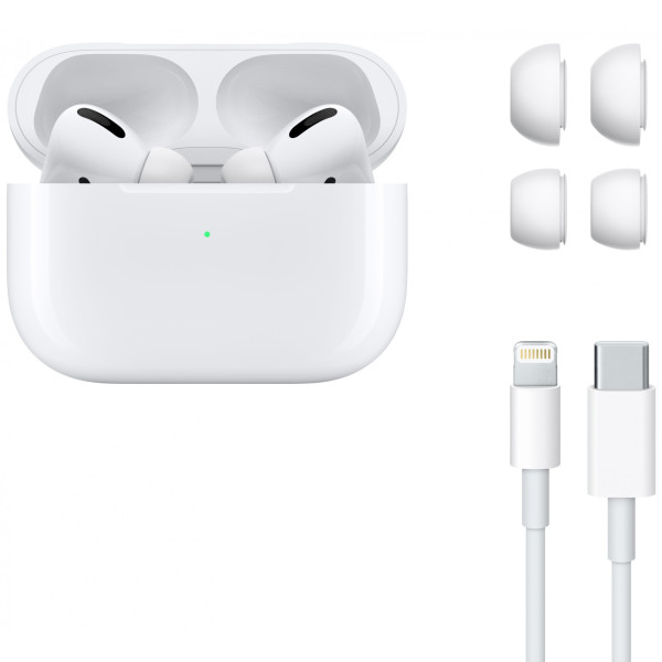Б/У Беспроводные наушники Apple AirPods Pro with MagSafe Charging Case (MLWK3)