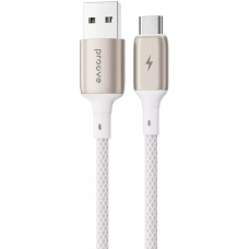 Кабель Proove Dense Metal USB to Type-C 3A (1m), White (CCDM20001202)