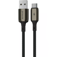 Кабель Proove Dense Metal USB to Type-C 3A (2m), Black