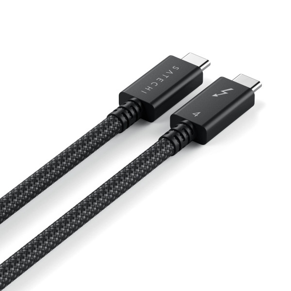 Кабель Satechi Thunderbolt 4 Pro 240W Cable Black (1 m) (ST-YTB100K)