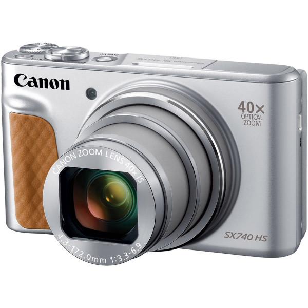 Компактный фотоаппарат Canon PowerShot SX740 HS, Silver (2956C002AA)